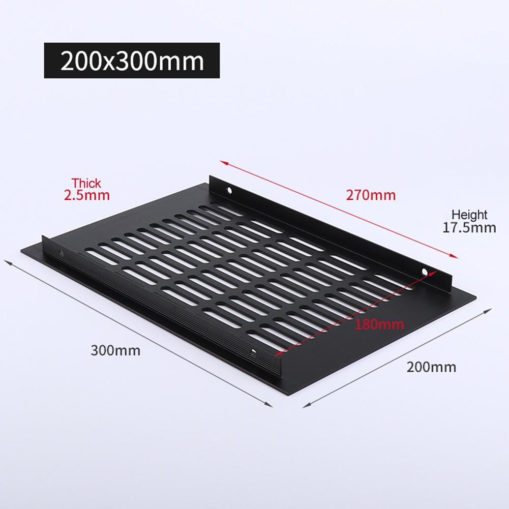 200 мм прямоугольная вентиляционная крышка из алюминиевого сплава вентиляционная решетка для шкафа для обуви шкафа для мебели вентиляционная сетка