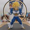 26СМ Аниме Dragon Ball Фигурка Son Goku для тренировки мышц Модель Super Saiyan Динамичная Игрушка Подарок Коллекция Украшение Фигурка Действия ПВХ