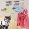 10Pcs Pet Clothes Hangers, Space-Saving Metal Hangers For Pet Apparel, Durable & Easy-To-Use, Ideal For Small To Large Pets