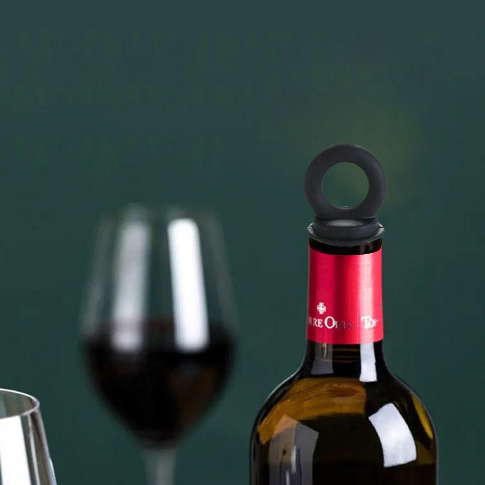 Leakproof Bottle Stopper Silicone Wine Cork Creative Bottles Cap