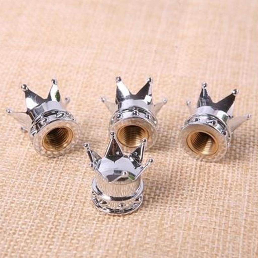 4 шт. Корона универсальные автомобильные грузовые шины колеса воздушного клапана штока противопыльные колпачки