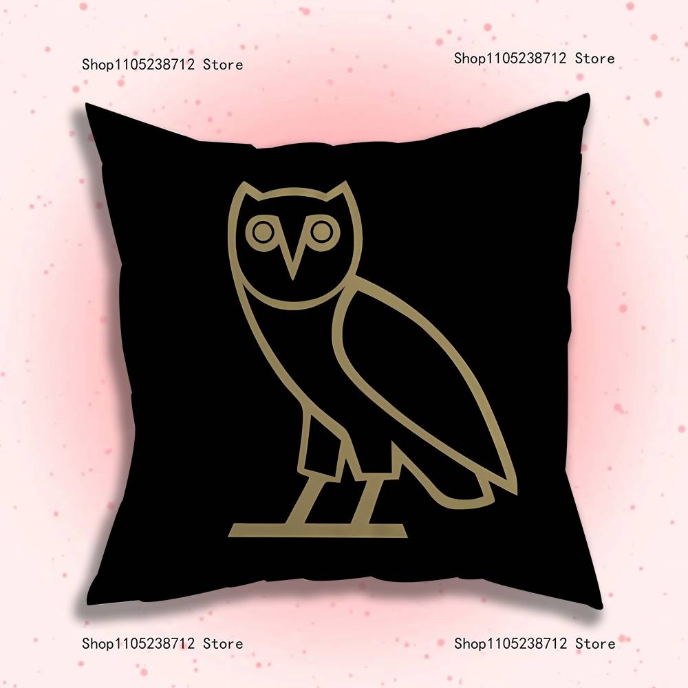 Чехлы на подушку Drake O-OvO OWL Мультяшные Декоративные для дивана Домашние Двусторонние Короткий плюш Милый Чехол для подушки