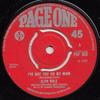 7-дюймовая пластинка GLEN DALE - I've Got You On My Mind POF059 Page One 1968 UK Рок Б/У