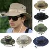 Bucket Hats Outdoor Jungle Military Camouflage Camo Bonnie Hat Mountain Climbing Hat