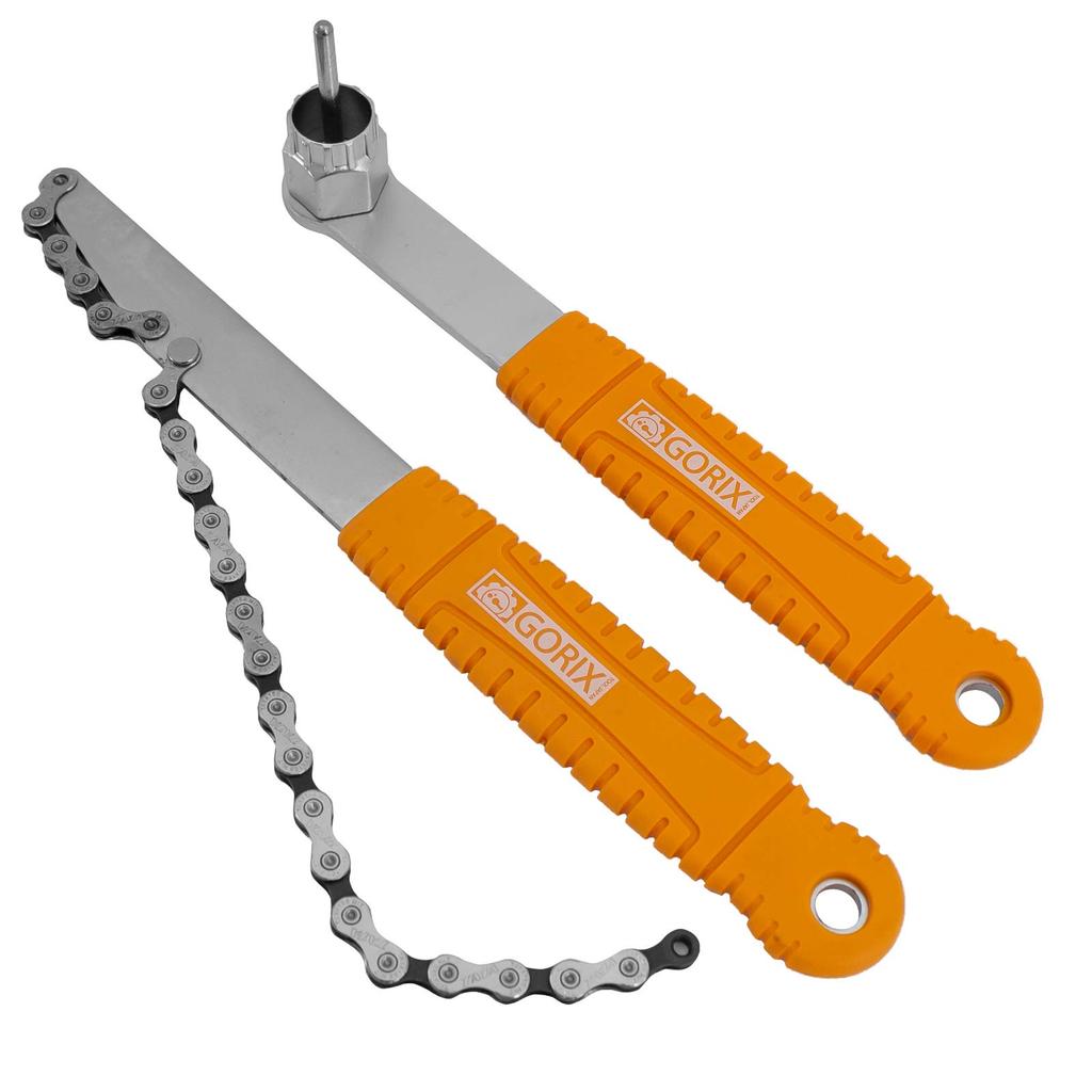 GORIX Bicycle Tool (2-Piece Set) Sprocket Remover GX-A16 + GX-AF868 Freewheel Sprocket Removal Tool/High-End Model