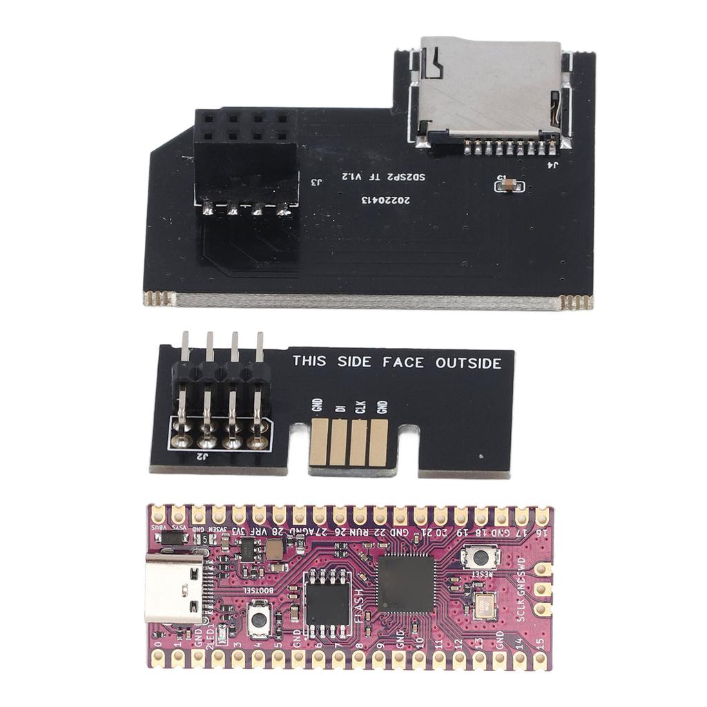 For Picoboot Development Board FPC Flex Ribbon Cable with Micro Storage Card Reader Adapter for GC D