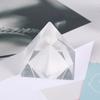 Crystal Crystal Pyramid Figurine 1.57 Inch Height Pyramid Ornament  Home Decoration