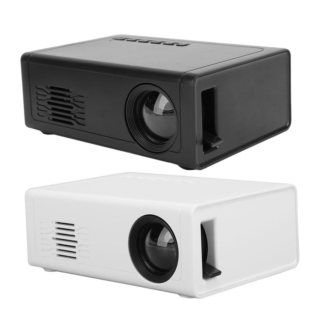Портативный проектор 1080P HD USB Movie Video Projector с HD Multimedia Interface Пульт дистанционного управления для