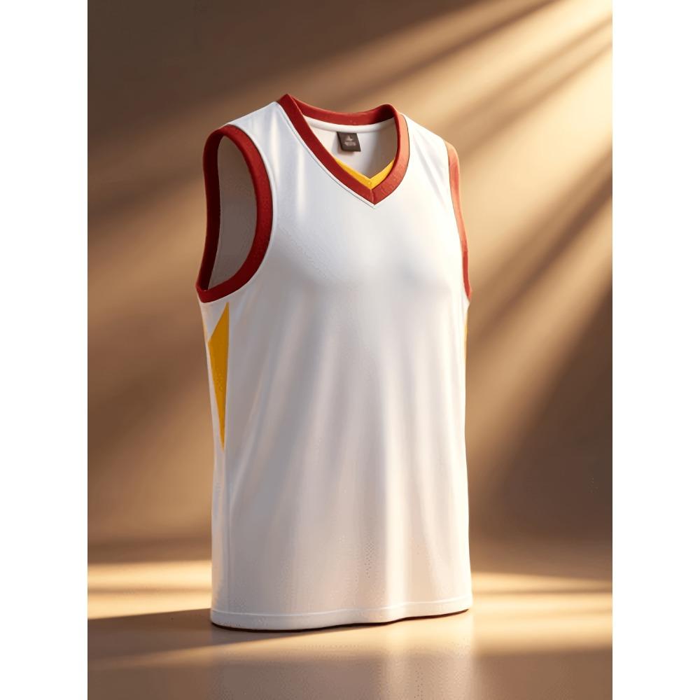 2026 white new basketball game suit basketball sports vest