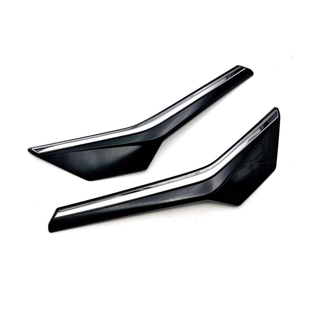 Car Glossy Black Grill Moulding Strips Cover For Toyota Yaris Ativ / Vois