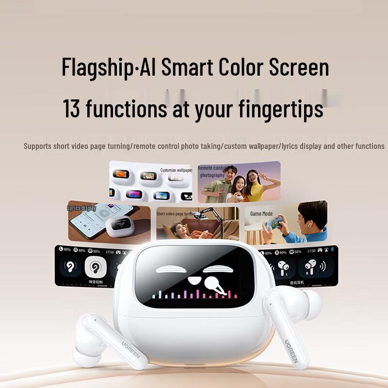 Ugreen Беспроводные Bluetooth-наушники HiTune T6 Magic Ear Clip
