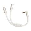3.5mm Headphone Y Splitter Male To 2 Female Stereo Sound Extension Cable Dual Headphone Jack