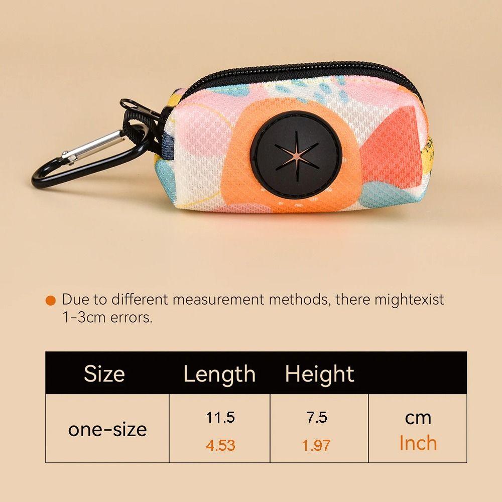 Портативный мешок для мусора для домашних животных, биоразлагаемый, чистый, инструмент для сбора, милый мешок для собачьих какашек