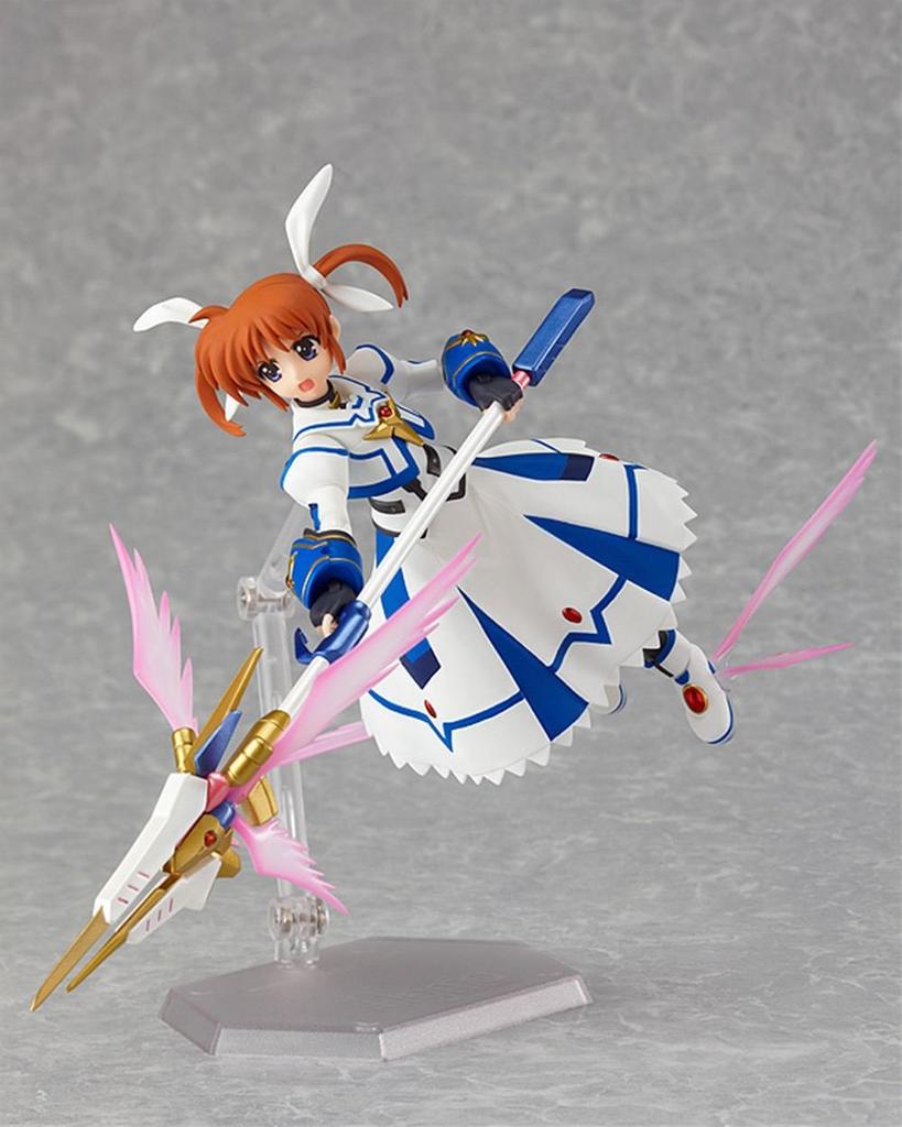 Figma Magical Girl Lyrical Nanoha THE MOVIE 2nd Nanoha Takamachi Sacred Mode Painted Movable A's Ver. (Non-scale ABS&PVC Figure)