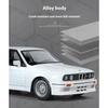 Масштаб 1/24 BMW M3 E30 1988 Суперкар Сплав Модель Гоночный Автомобиль Игрушка Литой Металл Звук и Свет Автомобильные Игрушки для Детей Подарки Транспортное Средство