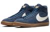 Nike Кроссовки Blazer Mid Mid Tops Ретро Темно-синие 371761-406