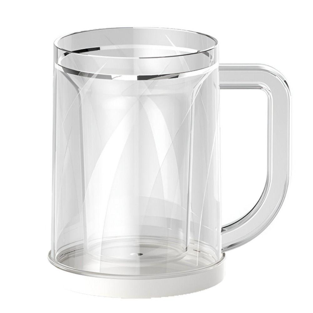 Double Layer Liquid Refrigerator Frozen Cup Summer Drink Glass Beer Mug Transparent Beer Mugs