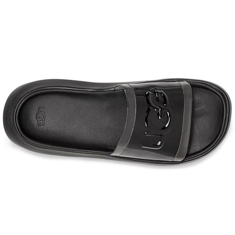 UGG Hilama Slide удобные и универсальные модные сандалии женские сандалии черные 1109592-BLK