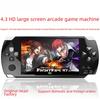 X6 Handheld Game Console: 4.3" Color Screen, 128-bit Arcade, GBA/FC Compatible, Ideal for Kids.