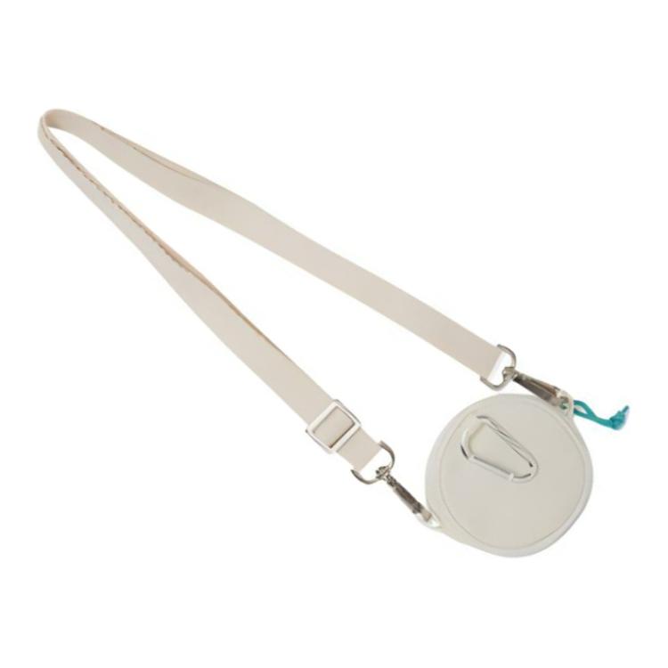 New Converse Polyester Handbag Shoulder Bag Crossbody Bag Regular Unisex Milk White 10024253-A02