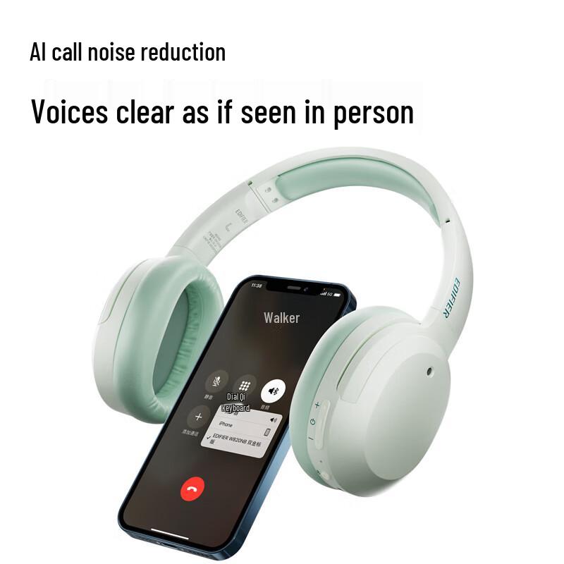 Edifier W820NB Dual Hi-Res Active Noise Cancelling Bluetooth Headset