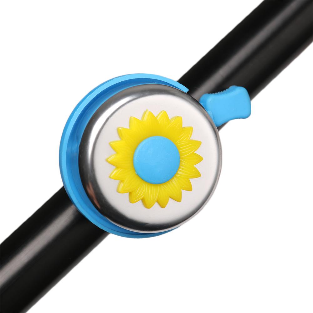 Flower Multi-color Horn Sound Alarm Safety Bike Bell Outdoor Protective Cycling Bicycle Handlebar