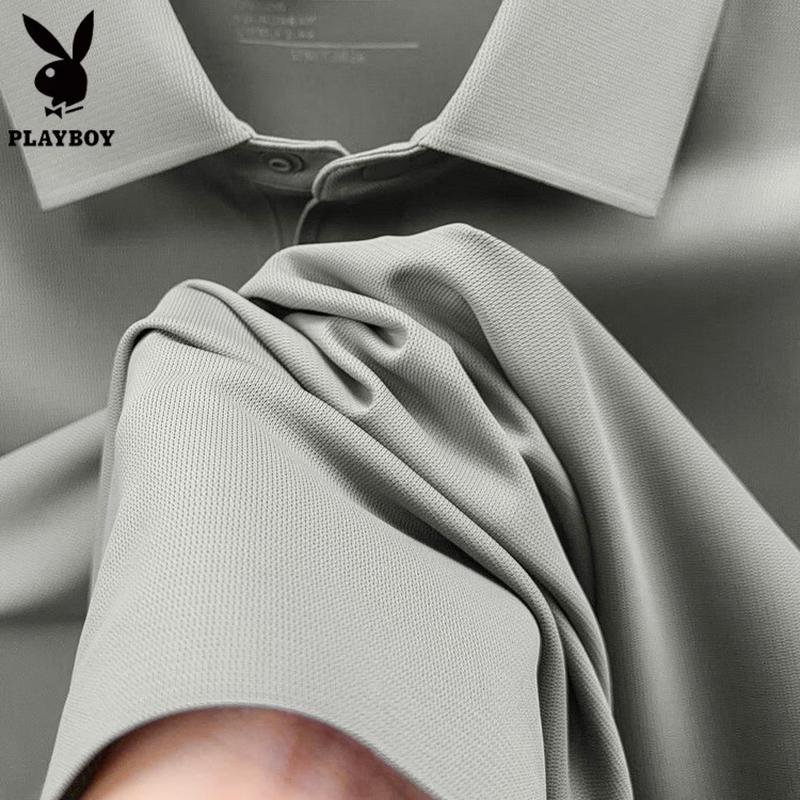 PLAYBOY Мужская быстросохнущая рубашка-поло