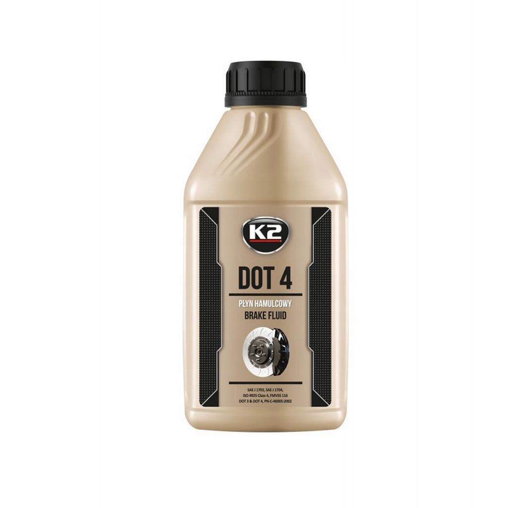 3x płyn hamulcowy dot-4, opakowanie 500ml - syntetyczny płyn hamulcowy k2bf