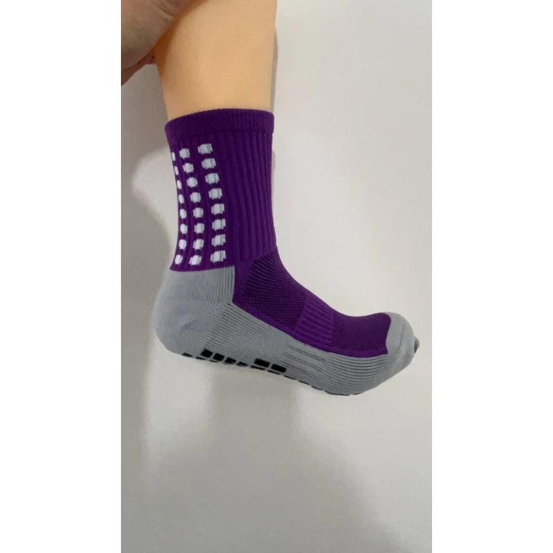 Мужские профессиональные толстые махровые носки, впитывающие пот и дезодорирующие, с клеем, футбольные, противоскользящие