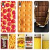 Food Dessert Chocolate Beer Cheese Hard Case For Sony Xperia L1 L2 L3 X XA XA1 XA2 Ultra E5 XZ XZ1 XZ2 Compact XZ3 M4 Aqua Z3 Z5