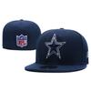New style football cap, flat brim cap, American sports league closed cap, flat brim cap, baseball cap