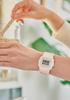 Часы Эксклюзив модели для Интернета FOOD TEXTILE Материал Тканевый ремешок Биопластик Бледно-розовый [Casio] G-Shock Средний размер GMD-S5600CT-4JF Мужские