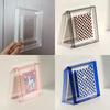 Акриловая фоторамка 5 дюймов, цветной прозрачный держатель для фотокарточек, квадратная, плавающая, подставка для постера/картины, декор для дома/стола