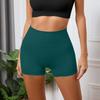 Women's Casual Peach Butt Yoga Shorts High Waist Sports Fitness Nude High Bounce Running Quick Dry Three-quarter Pants