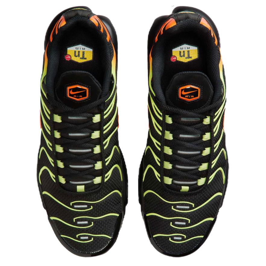 Nike Кроссовки унисекс Air Max Plus Sunrise Черный Лаймовый Оранжевый DM0032-028