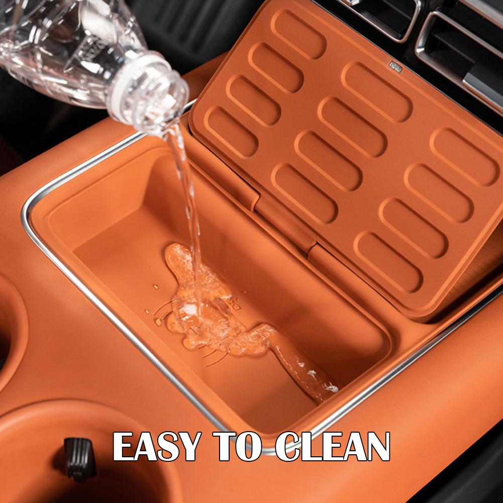 For Lixiang L7 L8 L9 Car Wireless Silicone Padding Accessories Storage Organize Auto Console Anti Pad Center Slip Box Holde Y4x9