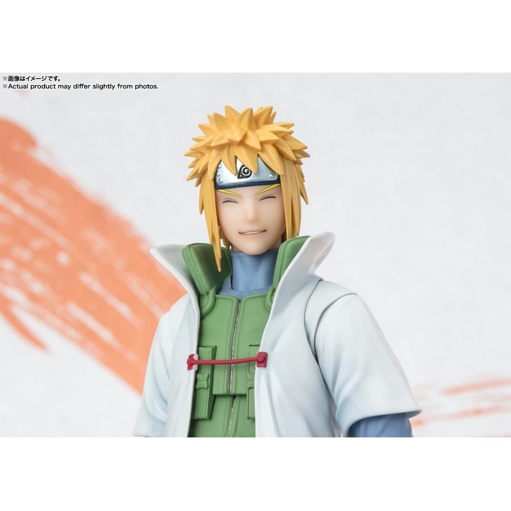 SHFiguarts NARUTO Минато Намикадзе - NARUTOP99 Edition - подвижная фигурка размером около 160 мм, окрашенная из ПВХ и АБС