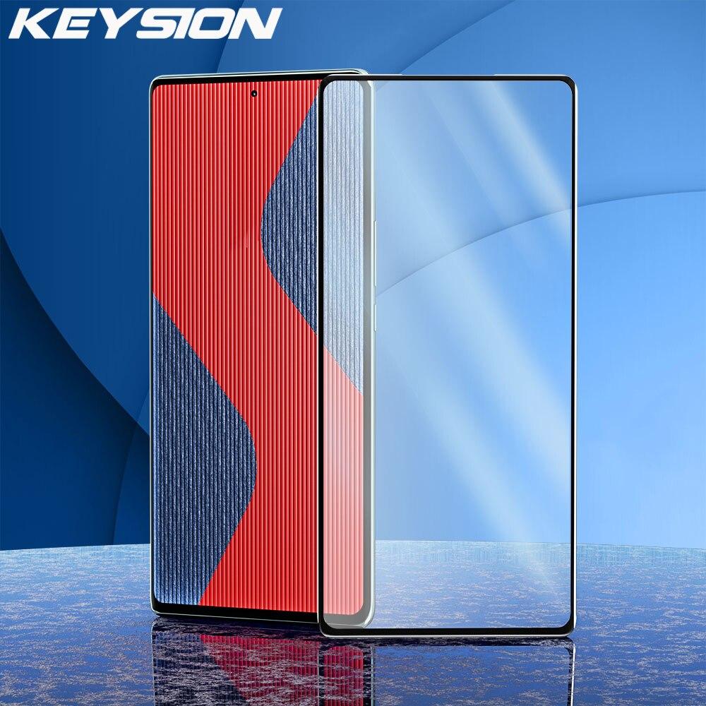KEYSION Полное покрытие из закаленного стекла для Honor X9A 5G X8A X7A HD Защитная пленка для экрана для Huawei Mate 50 Pro Nova 10 Pro 10 SE Y61
