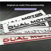 Car Trunk Emblem Metal Stickers Decorative Decals Accessories For Tesla Model 3 Model S Model X Model Y Cybertruck Roadster