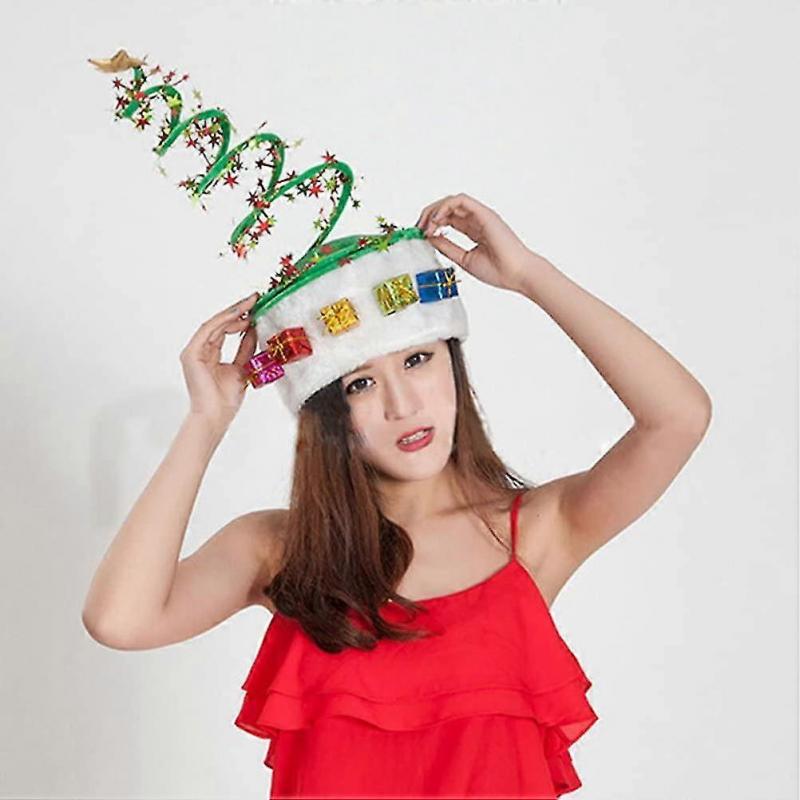Christmas Hats Liangnv Christmas Tree Spring Santa Hat Dress Up Party Hats
