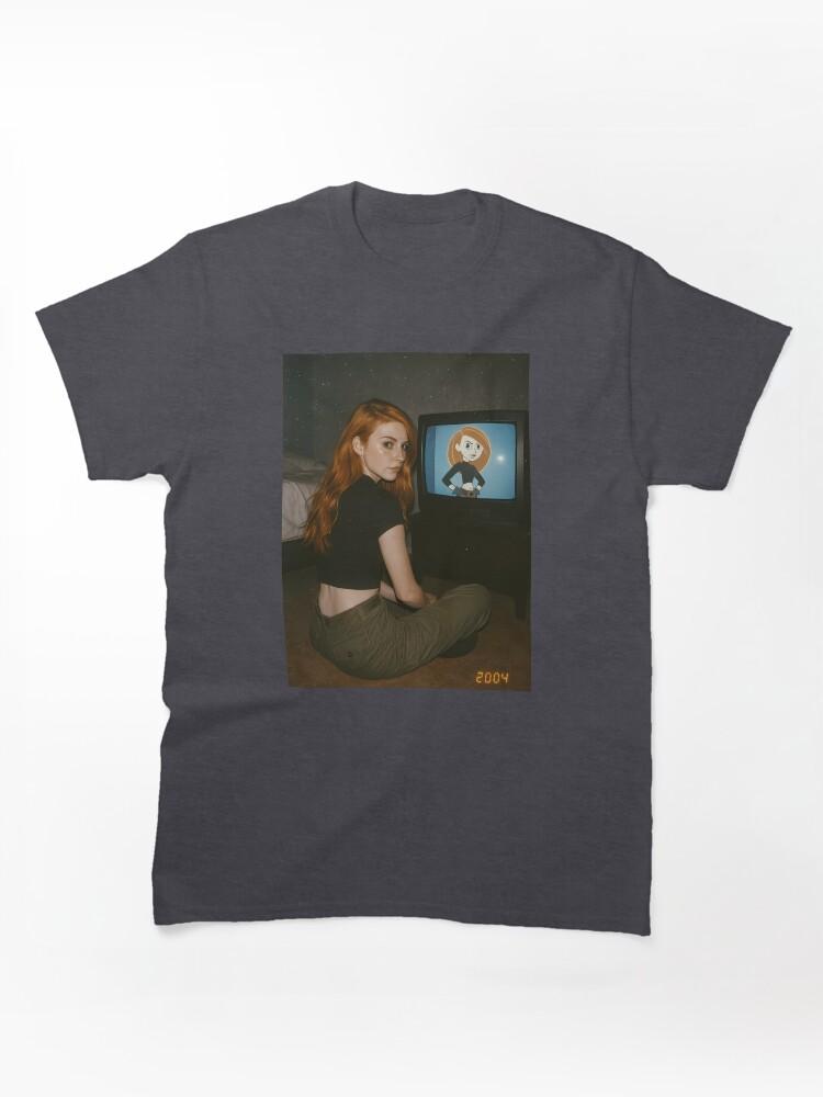 Kim Possible Kim Possible Watching Herself 2000S Analog Aesthetic Classic T-Shirt