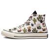Chuck 70 High Succulents Unisex Sneakers Cream Egret Black A00653C