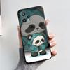 Cute Panda Cartoon Phone Case For Realme 9 4G 9 Pro Plus Protective Cover Case Soft TPU Funda For OPPO Realme 9 4G Coque Bumper