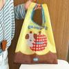 Waterproof Folding Storage Bag Eco-Friendly Handheld Bag Portable Vegetable Storage Bag  Storage