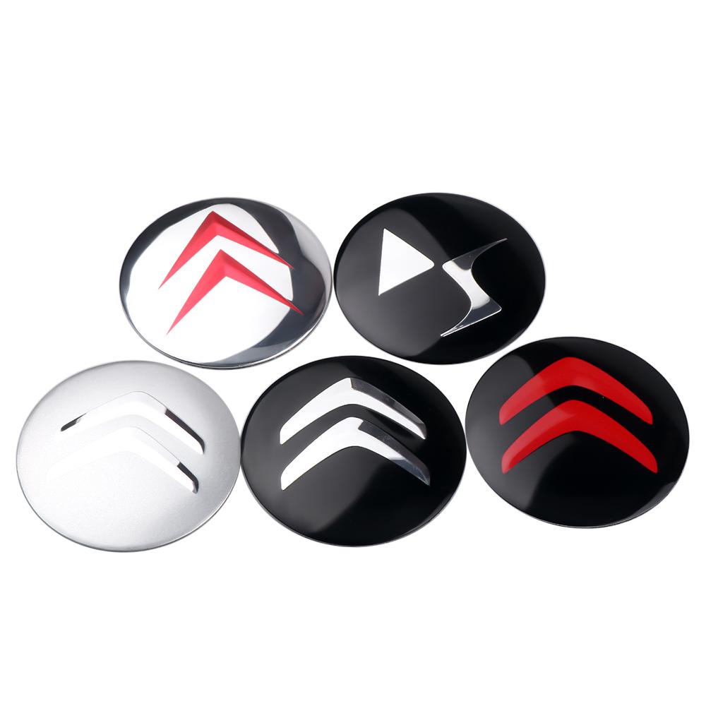 Наклейки на центральные колпачки колес автомобиля 56/60 мм Аксессуары для декора ступиц колес Автомобильные Для Citroen C4 Picasso Xsara C5 C1 C2 C3 Saxo