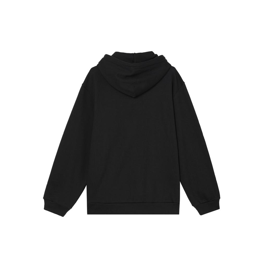 Adidas Оригинальная толстовка с логотипом трилистника и кулиской с длинными рукавами, черная толстовка с капюшоном HC6267