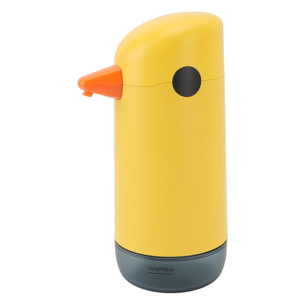 Автоматический дозатор мыла Желтая утка Милый бесконтактный дозатор мыла Визуальный уровень жидкости Батарея