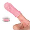 Чистящие средства для зубных щеток Pet Finger для кошек и собакЗубные щетки для чистки полости ртаСиликоновые щетинки