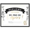 [A3456] - Multicolored 'Apéro Pro' Diploma Frame - 25x20 Cm