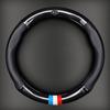 AANN1 Universal Car Steering Wheel Logo Cover Snap-On Anti-Scratch Protective Shell for KIA K3 K5 SportegePicantoOptimaSoulCeedSorento